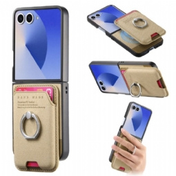 Kuori Samsung Galaxy Z Flip 7 Magsafe-yhteensopiva Irrotettavan Korttikotelon Kanssa