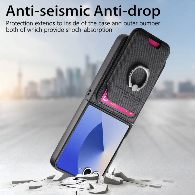 Kuori Samsung Galaxy Z Flip 7 Magsafe-yhteensopiva Irrotettavan Korttikotelon Kanssa