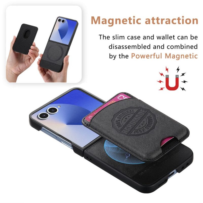 Kuori Samsung Galaxy Z Flip 7 Magsafe-yhteensopiva Korttikotelo Suojakuori