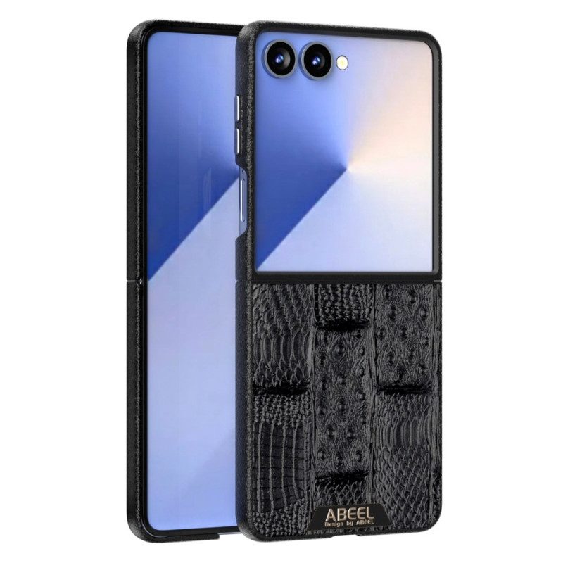 Kuori Samsung Galaxy Z Flip 7 Magsafe-yhteensopiva Mikrokohokuviointi Abeel Suojakuori