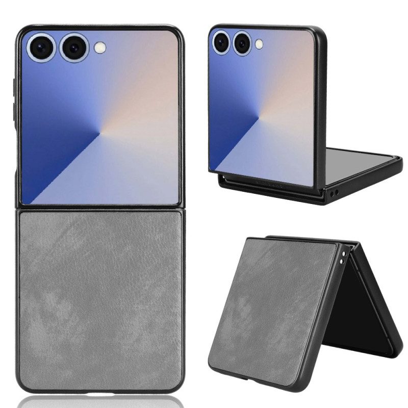 Kuori Samsung Galaxy Z Flip 7 Nahkakuvioinen