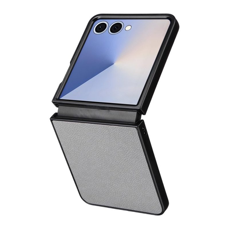 Kuori Samsung Galaxy Z Flip 7 Nahkakuvioinen