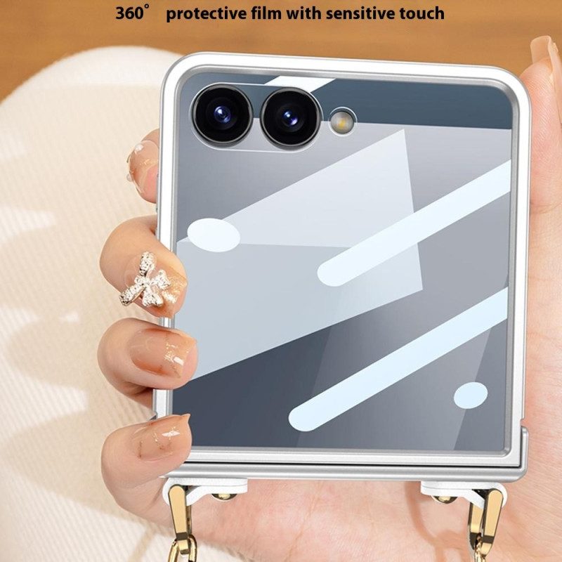 Kuori Samsung Galaxy Z Flip 7 Nyörirannekoru Suojakuori