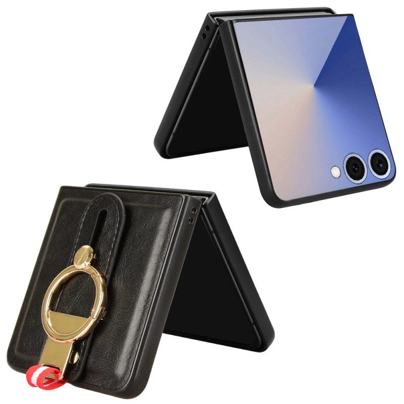 Kuori Samsung Galaxy Z Flip 7 Rannehihna Ja Teline