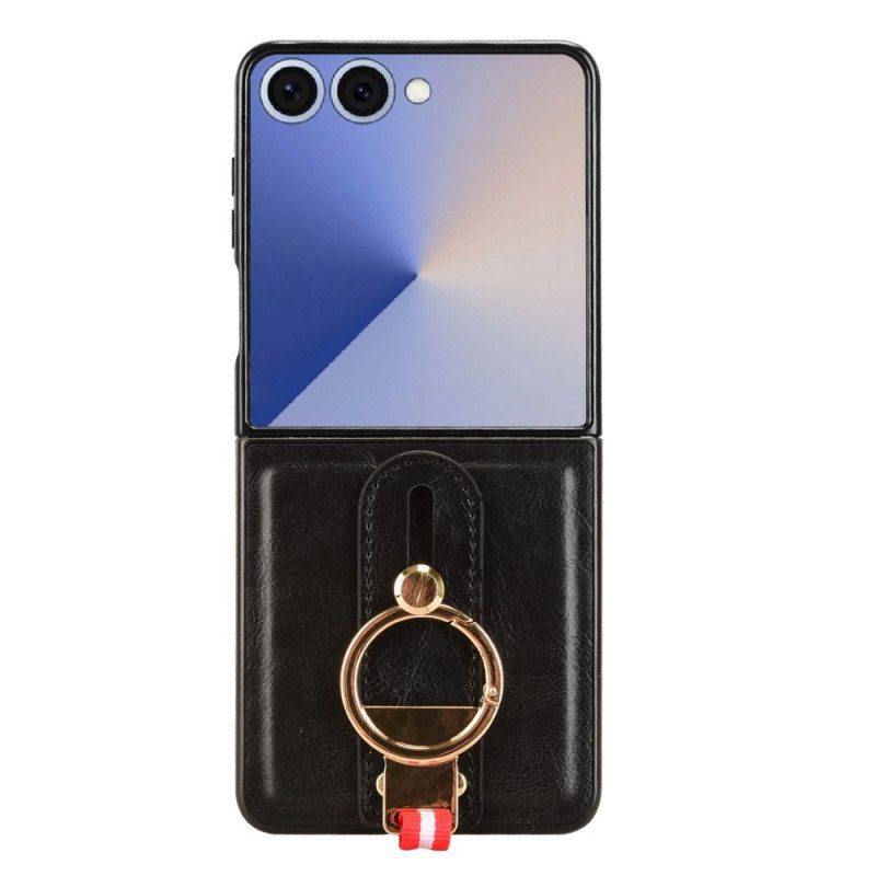 Kuori Samsung Galaxy Z Flip 7 Rannehihna Ja Teline