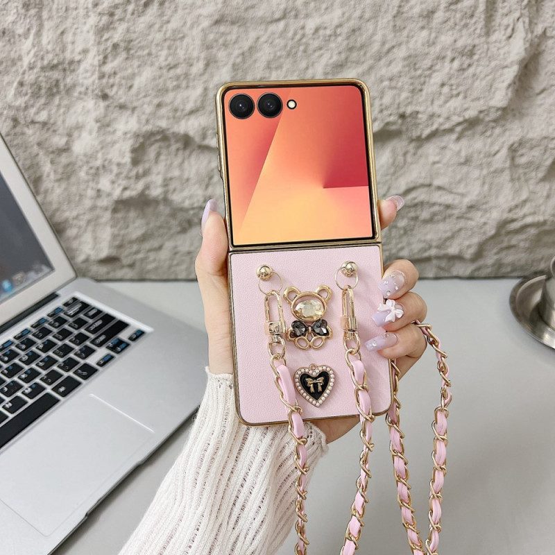 Kuori Samsung Galaxy Z Flip 7 Riipus Ja Hihna Suojakuori