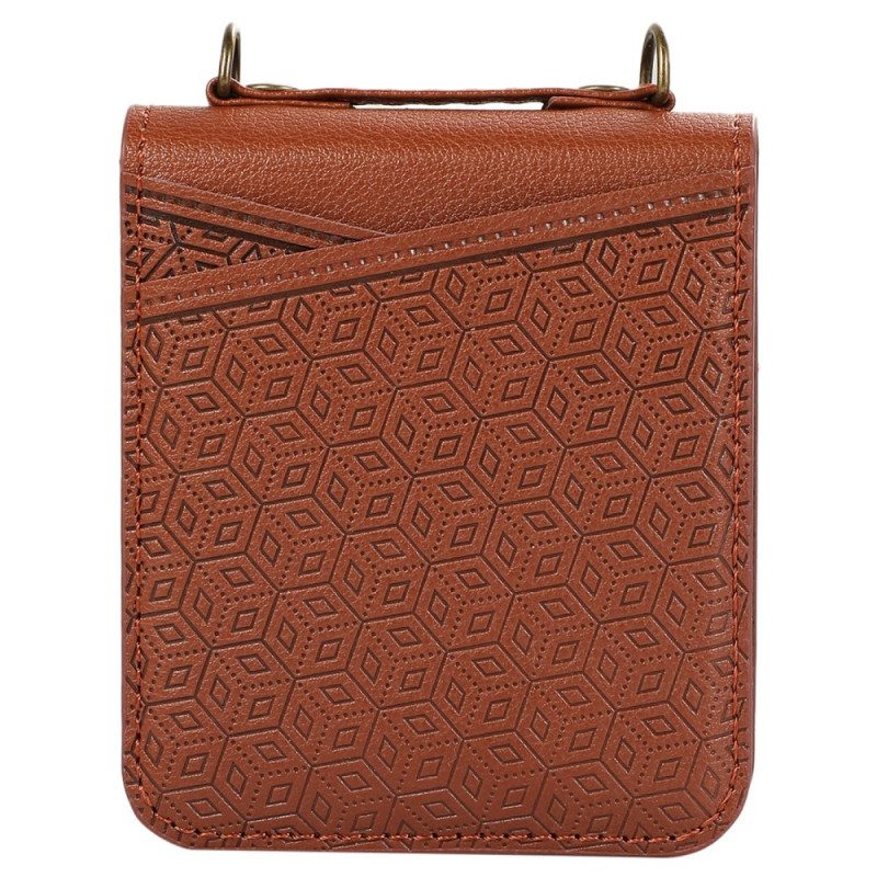 Kuori Samsung Galaxy Z Flip 7 Rombinen Korttikotelo Suojakuori