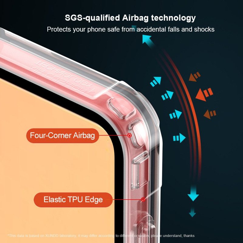 Kuori Samsung Galaxy Z Flip 7 Xundd-turvatyyny- Ja Näytönsuoja Suojakuori