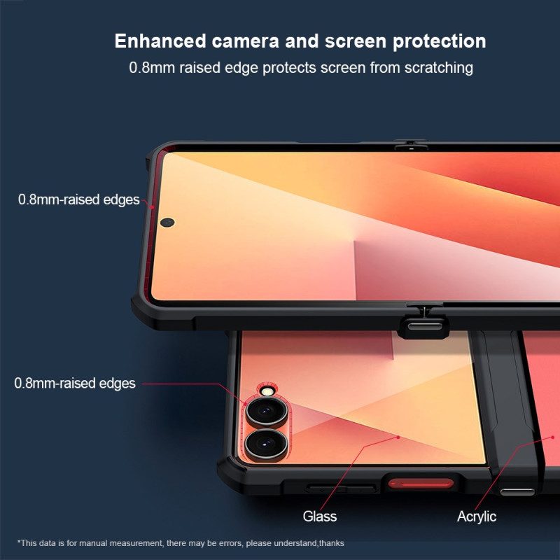 Kuori Samsung Galaxy Z Flip 7 Xundd-turvatyyny- Ja Näytönsuoja Suojakuori