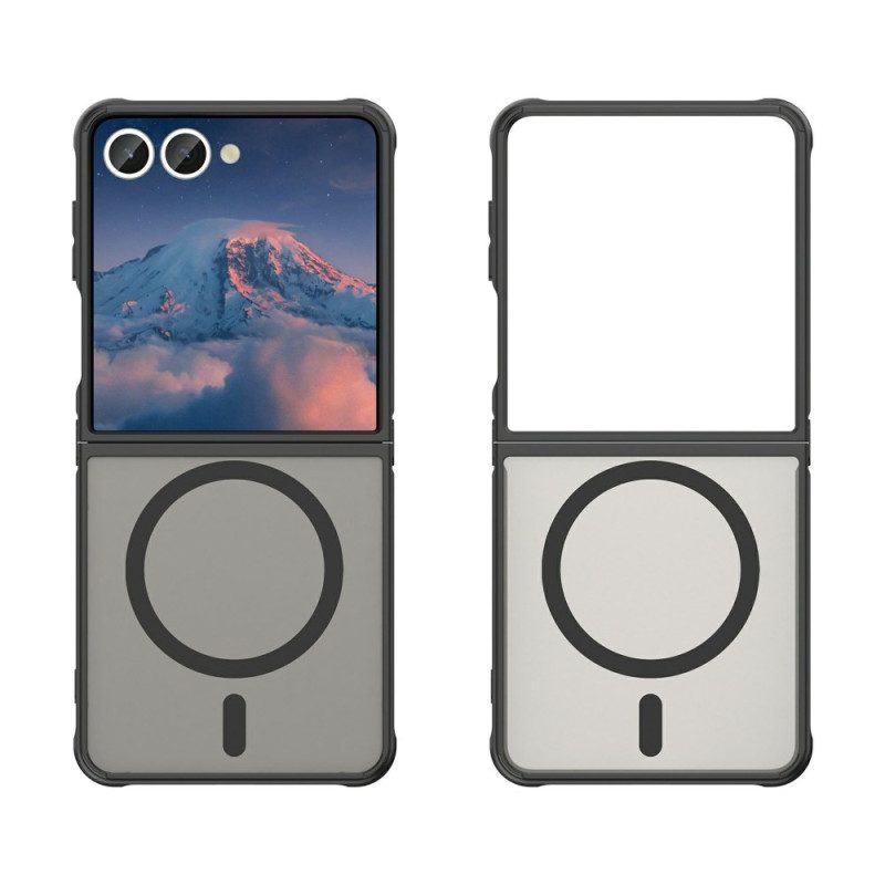 Kuori Samsung Galaxy Z Flip 7 Yhteensopiva Magsafe-pudotussuojan Kanssa