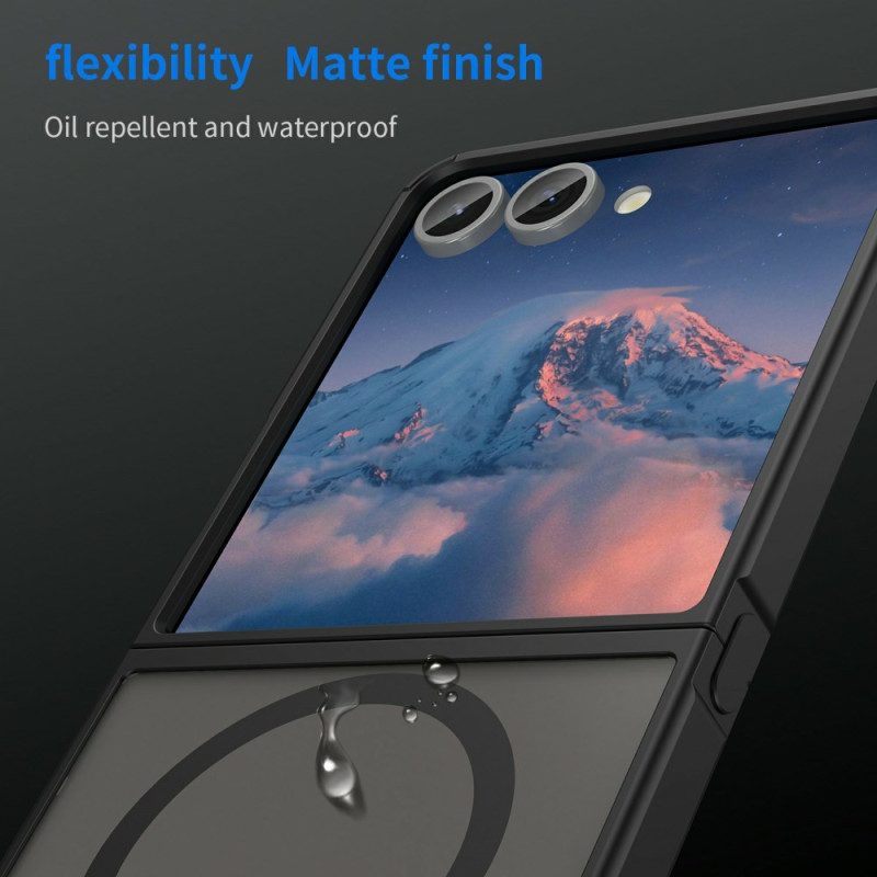 Kuori Samsung Galaxy Z Flip 7 Yhteensopiva Magsafe-pudotussuojan Kanssa
