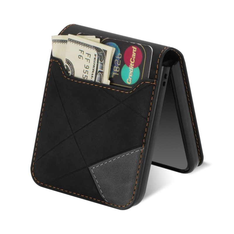 Puhelinkuoret Samsung Galaxy Z Flip 7 Kuviollinen Korttiteline