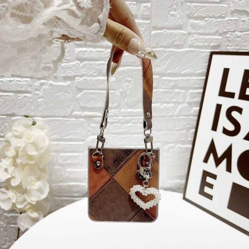 Puhelinkuoret Samsung Galaxy Z Flip 7 Riipus Ja Rannehihna