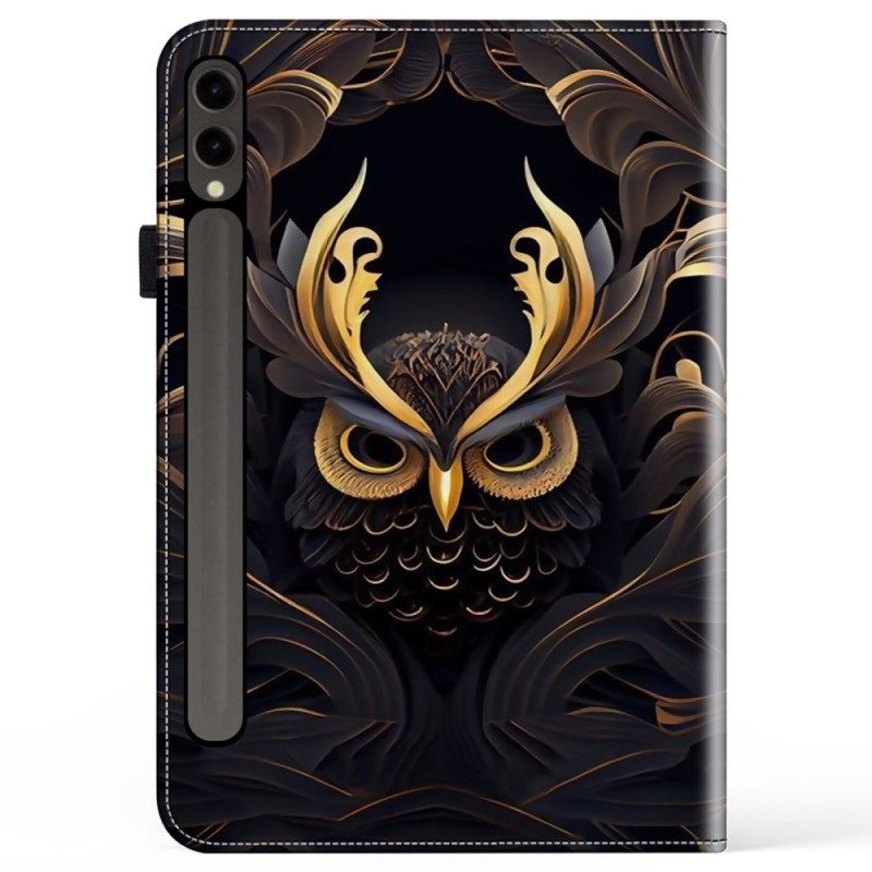 Kotelot Samsung Galaxy Tab S10 Plus Kultainen Pöllö Suojakuori