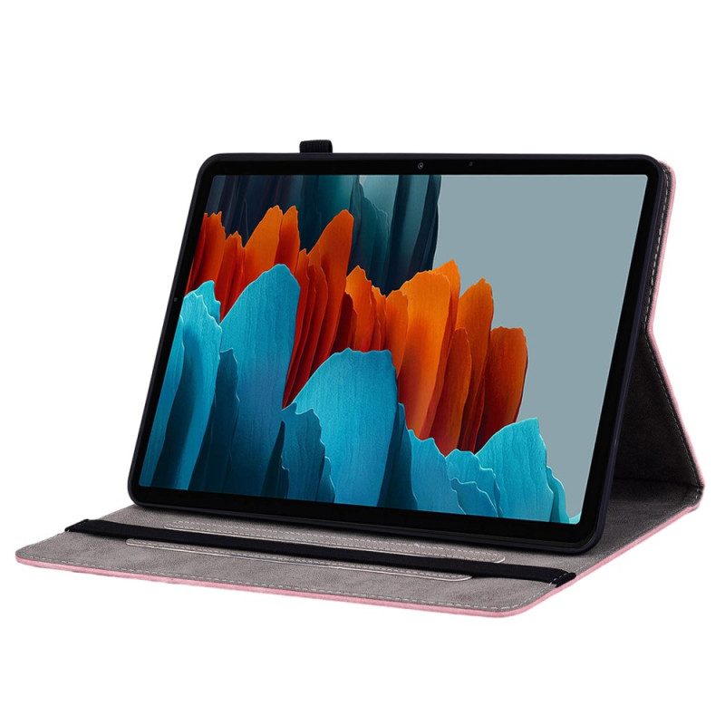 Kotelot Samsung Galaxy Tab S10 Plus Perhosia Ja Ruusuja