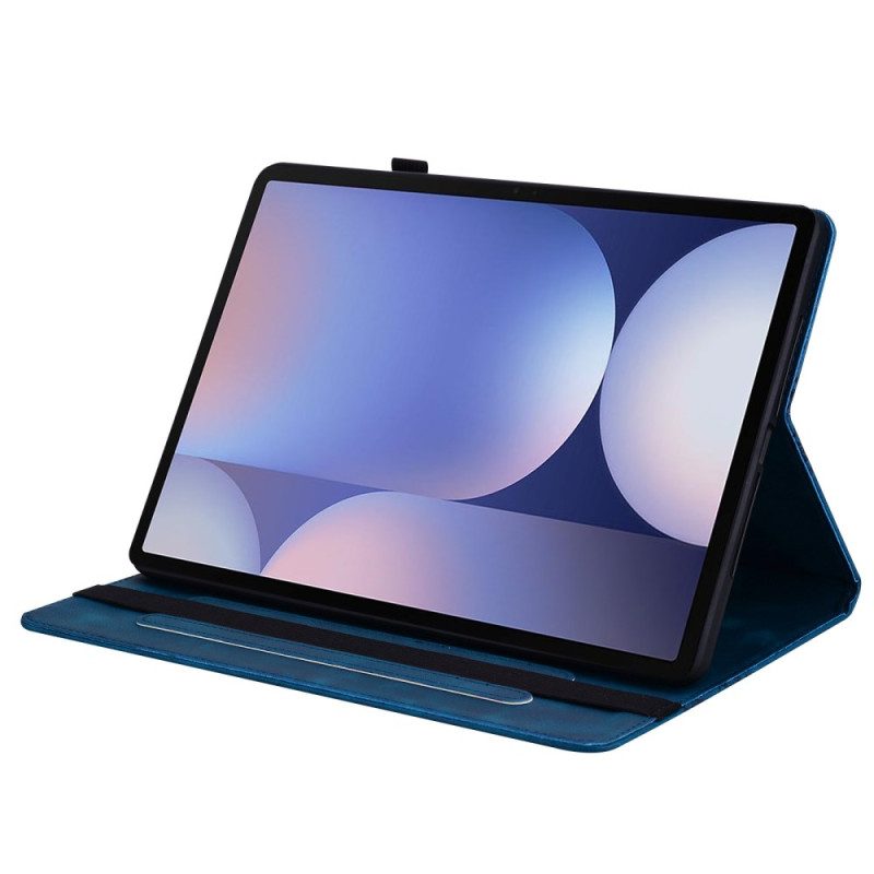 Kuoret Samsung Galaxy Tab S10 Plus Puhelinkuoret Mokkanahkaefekti Sydämet