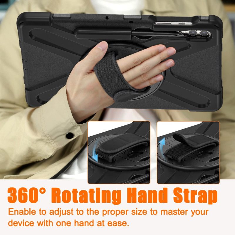 Puhelinkuoret Samsung Galaxy Tab S10 Plus Hihna Ja Jalusta