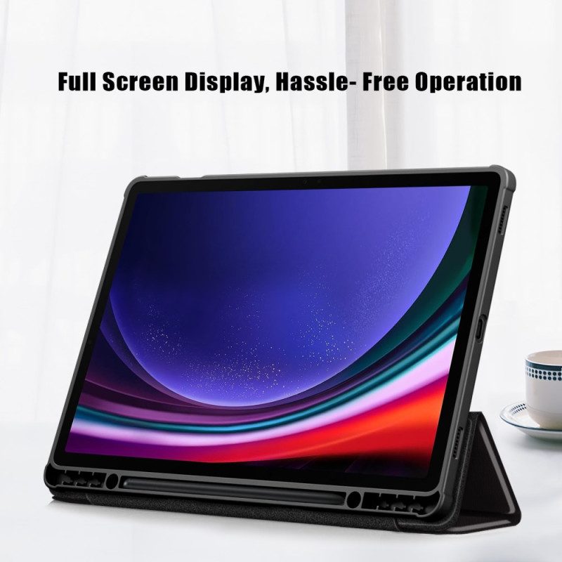 Samsung Galaxy Tab S10 Plus Läpinäkyvä Takaisin Älä Koske Minuun