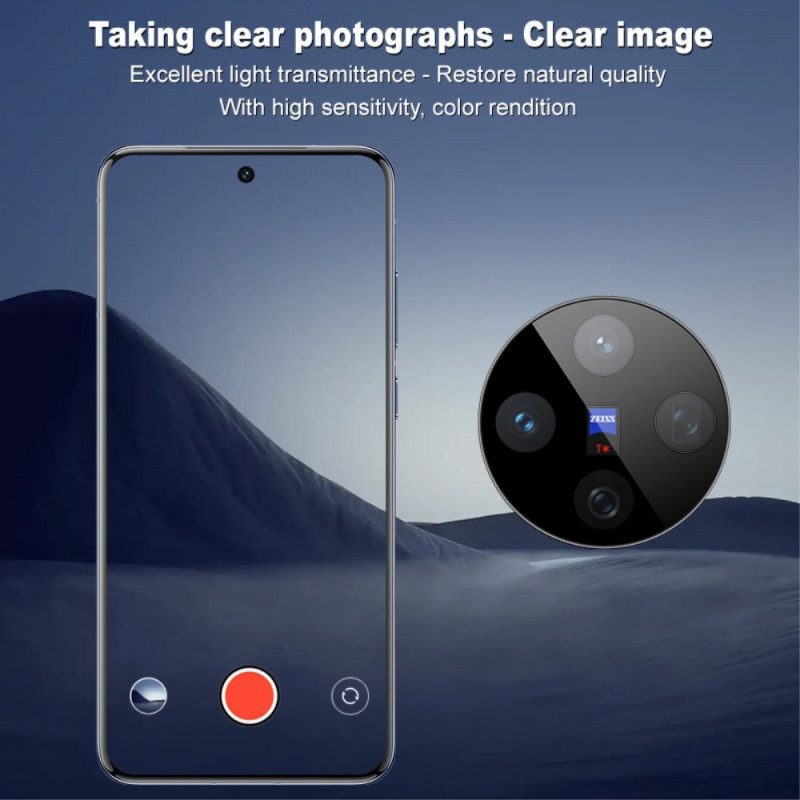 Karkaistusta Lasisesta Linssinsuojasta Vivo X200 Automaattisesti Asettuvalla Kehyksellä