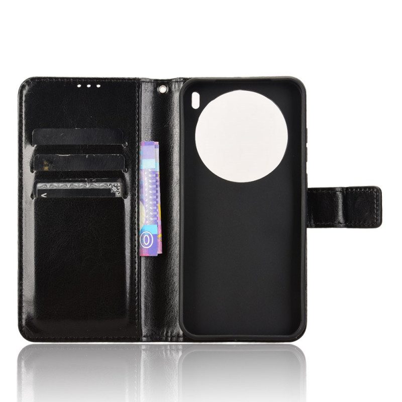 Nahkakotelo Vivo X200 Räikeä Keinonahka