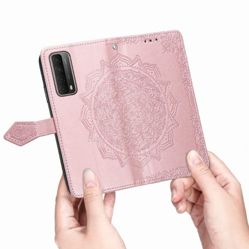 Kotelot Huawei P Smart 2021 Mandala-korttikotelo