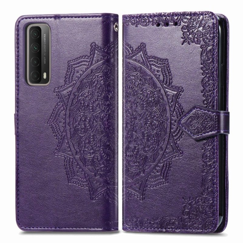 Kotelot Huawei P Smart 2021 Mandala-korttikotelo