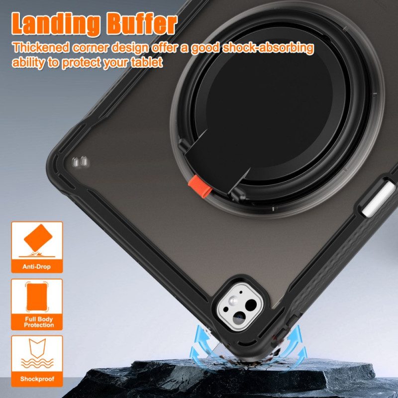 Case iPad Pro 13 (2025) Puhelinkuoret Pyörivä Jalusta Ja Kynäteline