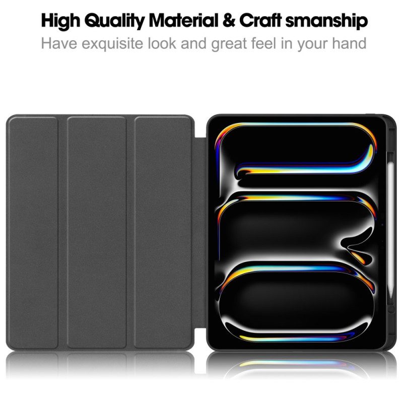 iPad Pro 13 (2025) Keinonahkainen Kynäteline