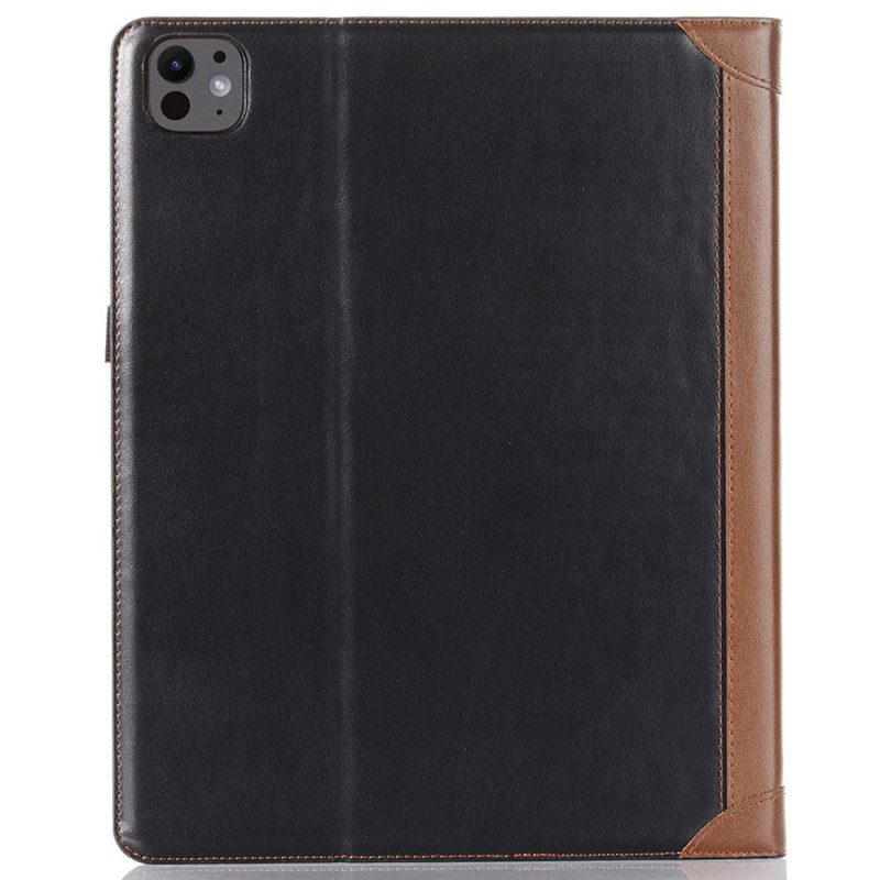 Kotelot iPad Pro 13 (2025) Kaksivärinen Tekonahka Suojakuori