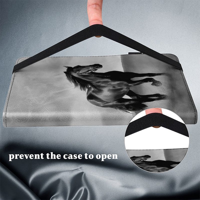 Kotelot iPad Pro 13 (2025) Musta Hevonen