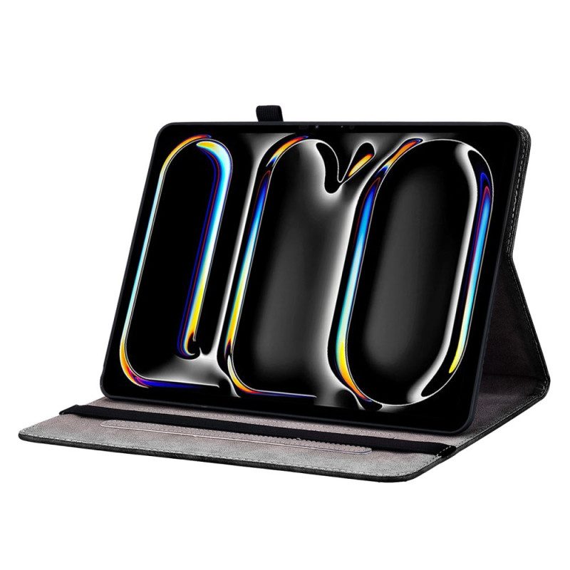 Kotelot iPad Pro 13 (2025) Siniset Perhoset Suojakuori