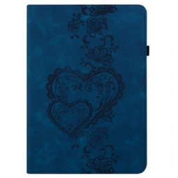 Kotelot iPad Pro 13 (2025) Sydänmokkanahkakuvio Suojakuori