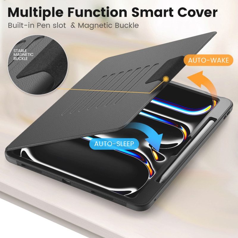 Kuoret iPad Pro 13 (2025) Korttiteline Ja Magneettipidike