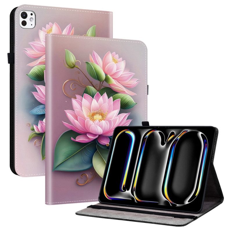 Kuoret iPad Pro 13 (2025) Puhelinkuoret Lootuskuvio