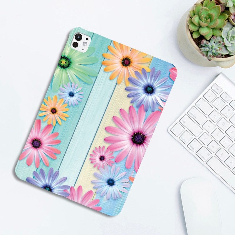 Kuori iPad Pro 13 (2025) Auringonkukkakuvio