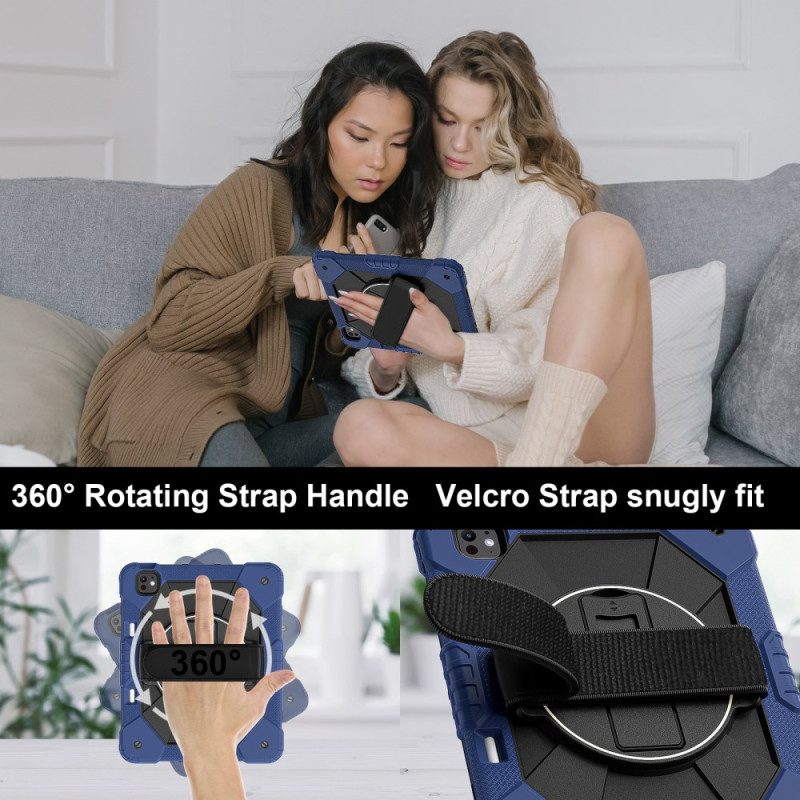 Kuori iPad Pro 13 (2025) Käsihihna Ja Olkahihna Suojakuori