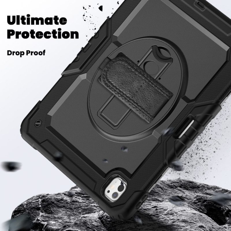 Kuori iPad Pro 13 (2025) Kestävä Näytönsuoja Ja Olkahihna