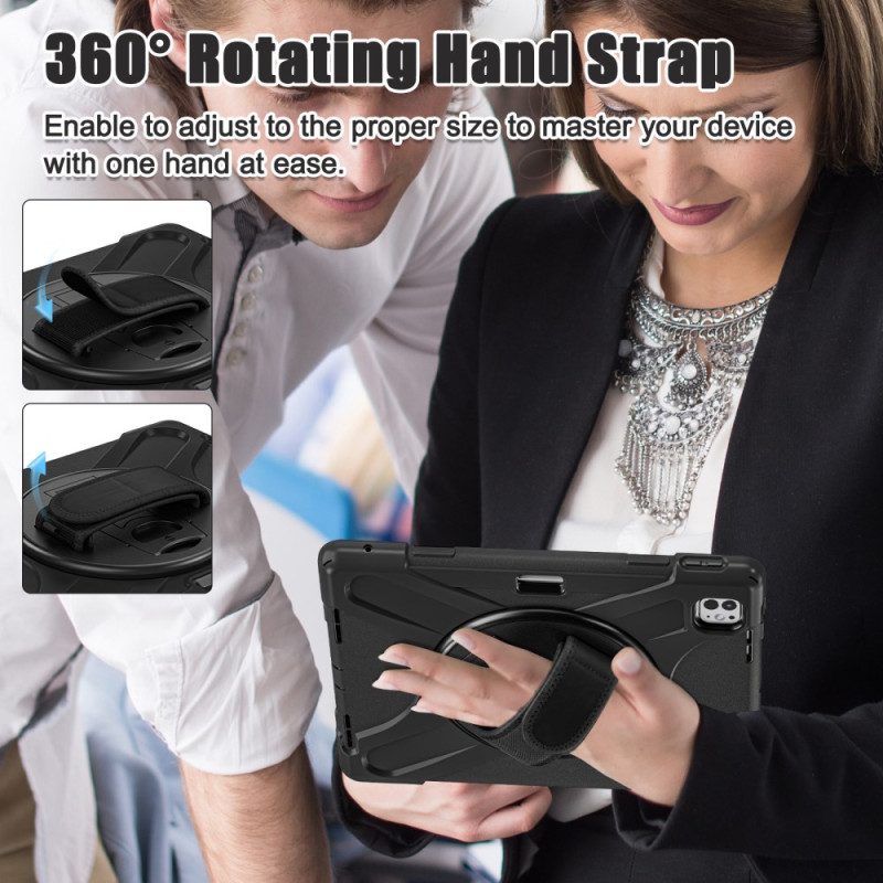 Kuori iPad Pro 13 (2025) Kynän Pidike Ja Olkahihna