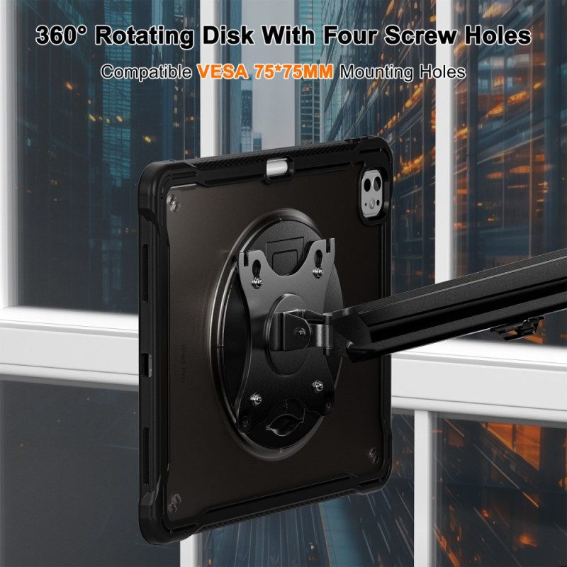 Kuori iPad Pro 13 (2025) Läpikuultava Jalustalla