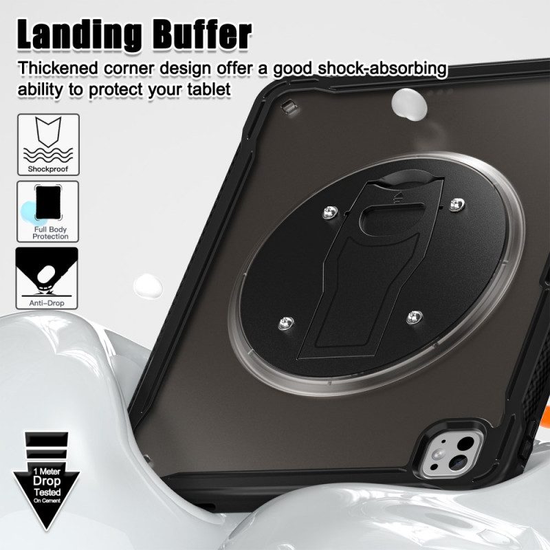 Kuori iPad Pro 13 (2025) Läpikuultava Jalustalla