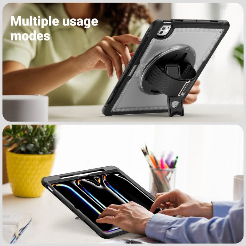 Kuori iPad Pro 13 (2025) Pyörivä Jalusta Ja Lämmönpoisto