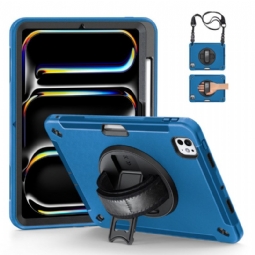 Puhelinkuoret iPad Pro 13 (2025) Tukeva Sormuksenpidike Ja Olkahihna