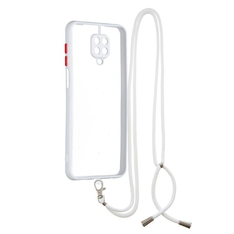 Kuori Xiaomi Redmi Note 9S / Redmi Note 9 Pro Kiristysnyörillä Tyhjennä Puskuri