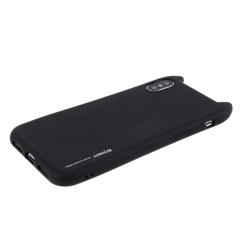 Kuori iPhone X / XS Silicone Bonny -sarja