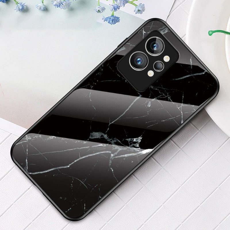 Kuori Realme GT 2 Pro Alkuperäinen Marble Lina Glass Back