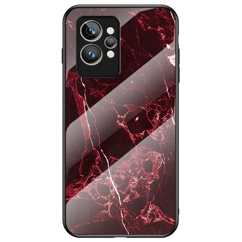 Kuori Realme GT 2 Pro Alkuperäinen Marble Lina Glass Back