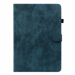 Kotelot Samsung Galaxy Tab S11 Vintage-mokkanahkaefekti