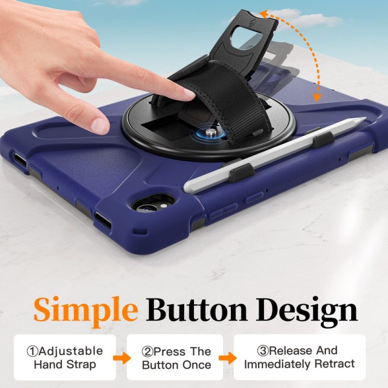 Kuori Samsung Galaxy Tab S11 Erittäin Kestävä Kynätelineellä Ja Olkahihnalla