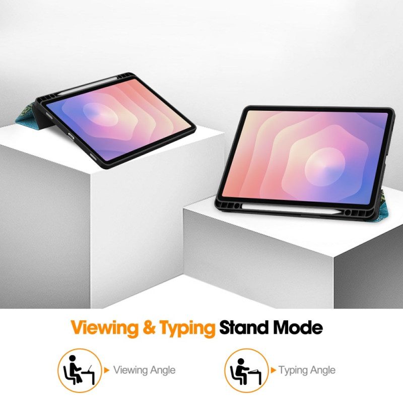 Samsung Galaxy Tab S11 Aprikoosinkukkakynäteline