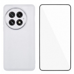 Case Oneplus 13 Puhelinkuoret 2-in-1 Sävytetty Kirkas Näytönsuoja Karkaistulla Lasilla